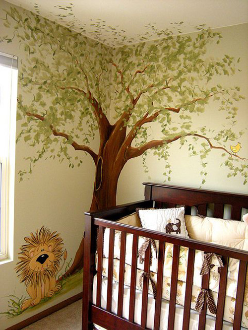 Дерево на стене: добавьте яркости вашему быту