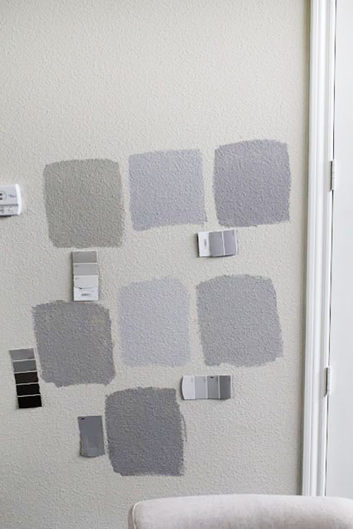Серый цвет стен: серые обои в интерьере, фото и варианты серых стен